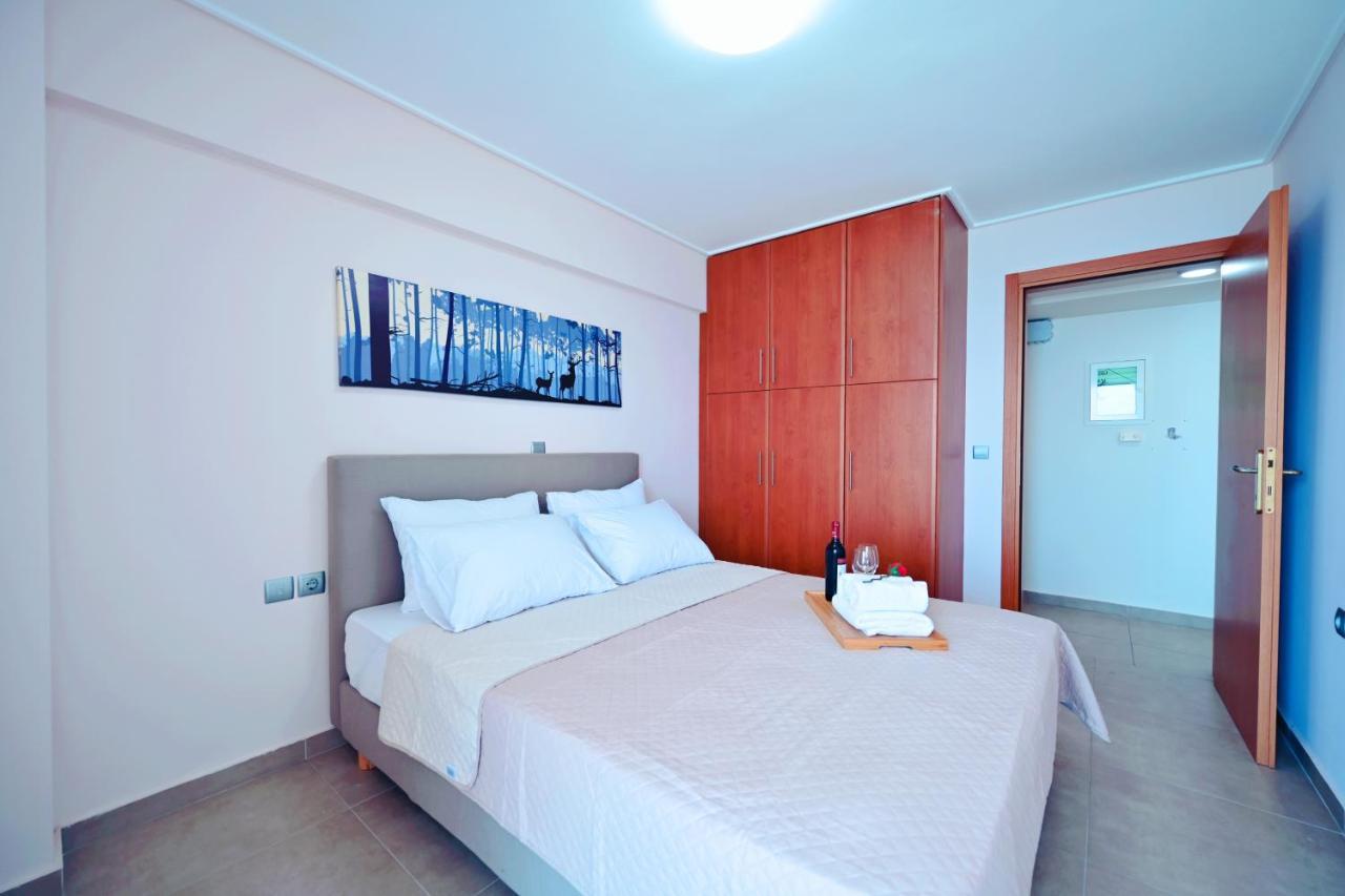 New Times Seafront Hotel Apartments Melissi Melíssion المظهر الخارجي الصورة