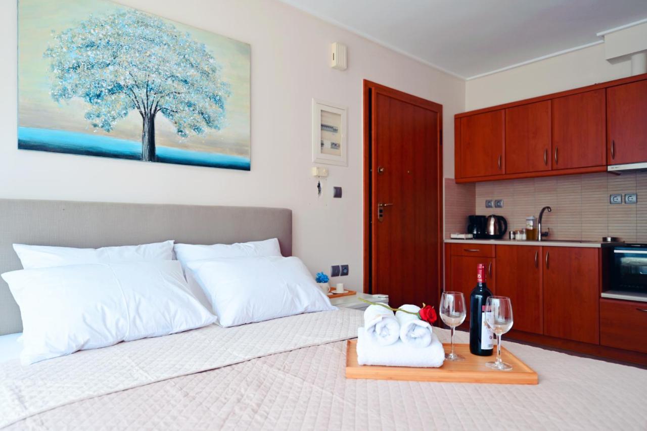 New Times Seafront Hotel Apartments Melissi Melíssion المظهر الخارجي الصورة