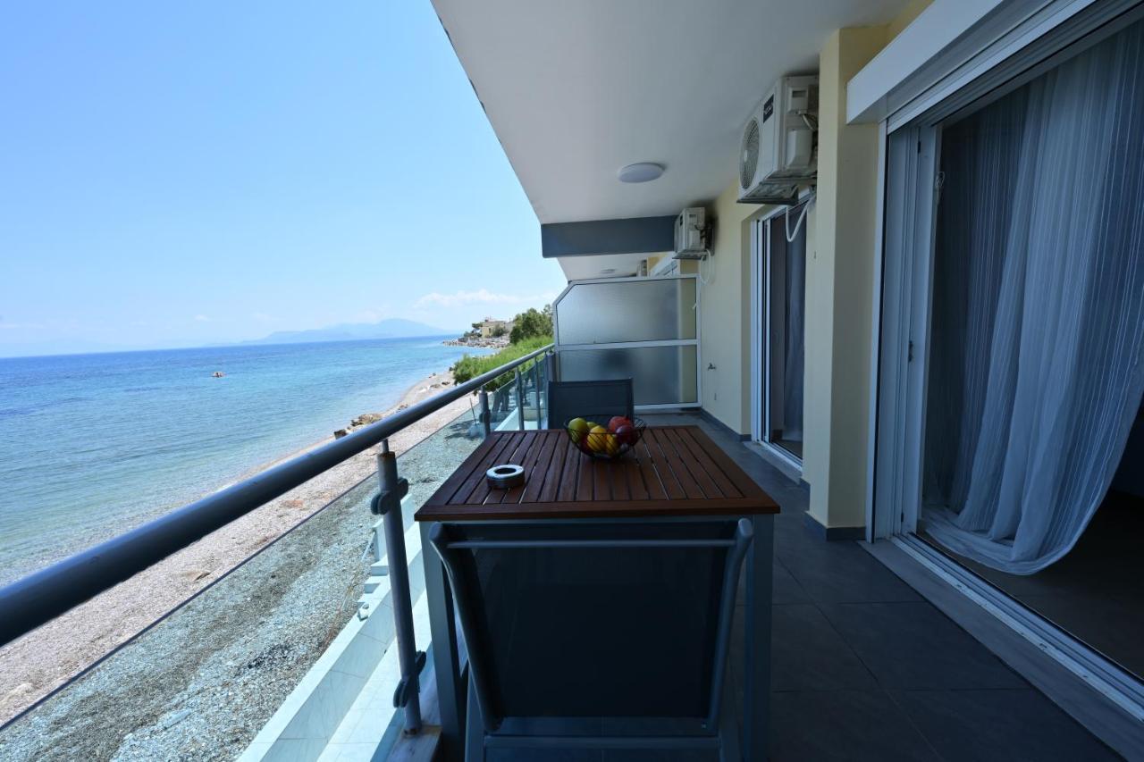 New Times Seafront Hotel Apartments Melissi Melíssion المظهر الخارجي الصورة