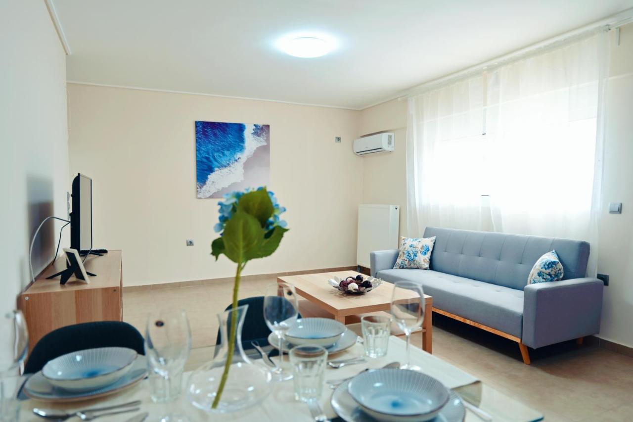 New Times Seafront Hotel Apartments Melissi Melíssion المظهر الخارجي الصورة