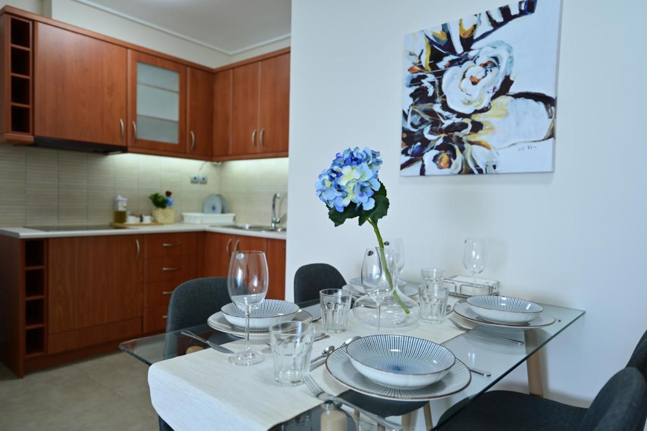 New Times Seafront Hotel Apartments Melissi Melíssion المظهر الخارجي الصورة
