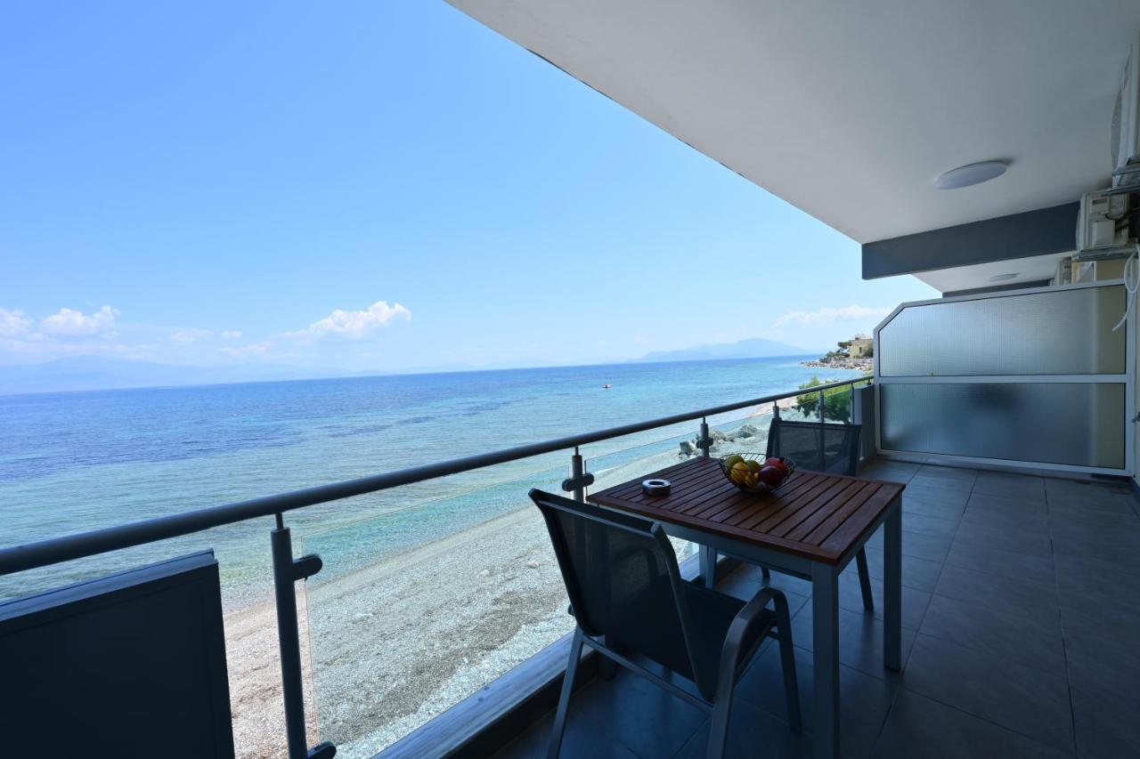 New Times Seafront Hotel Apartments Melissi Melíssion المظهر الخارجي الصورة