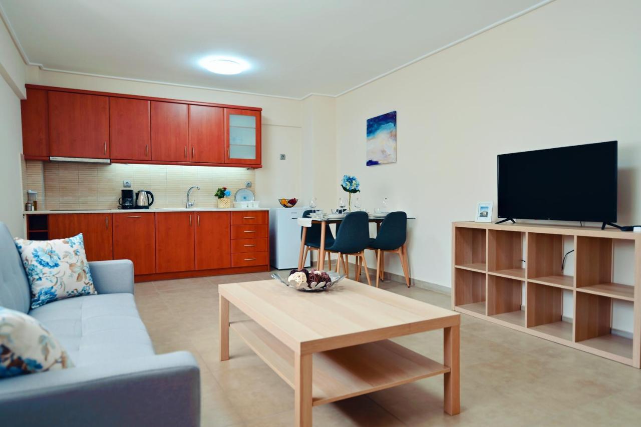 New Times Seafront Hotel Apartments Melissi Melíssion المظهر الخارجي الصورة